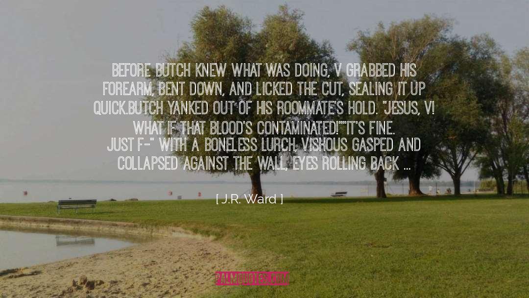 Hauled quotes by J.R. Ward