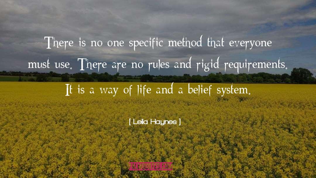 Haultain Method quotes by Leila Haynes