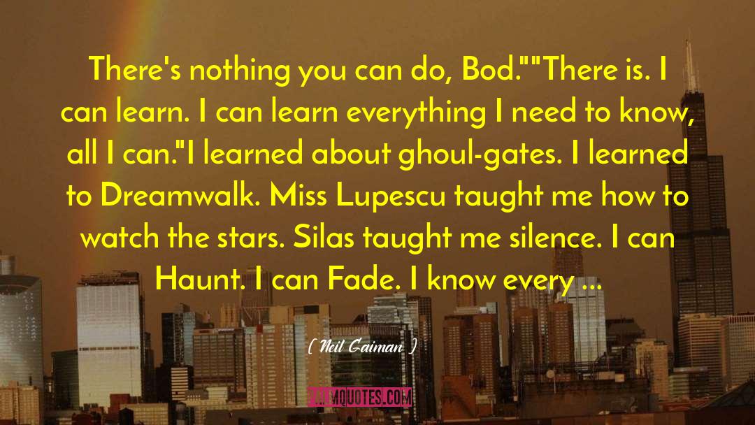 Haunt quotes by Neil Gaiman