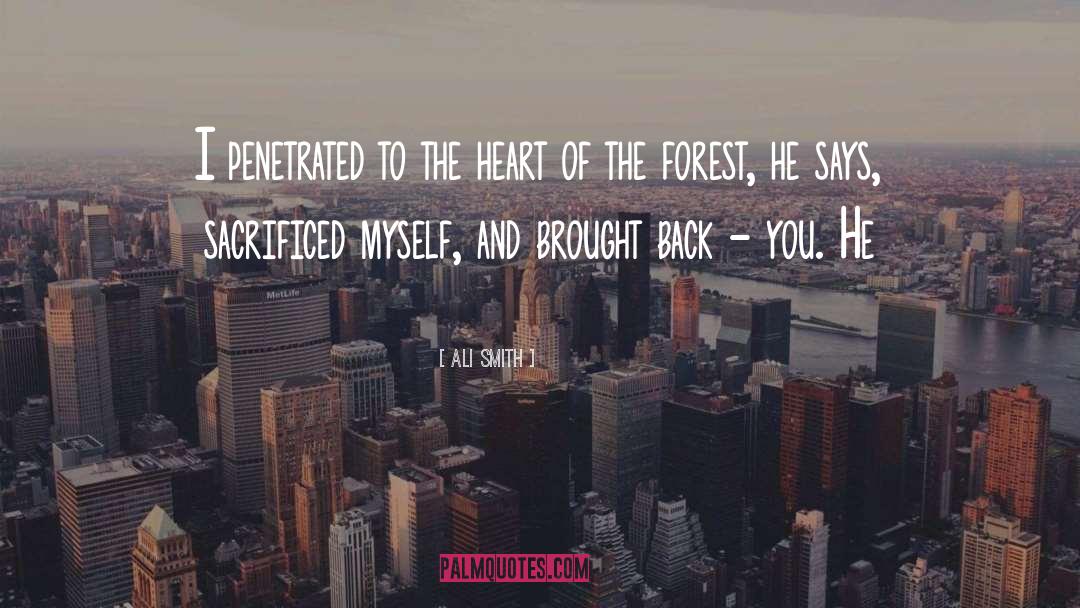 Haunted Forest quotes by Ali Smith