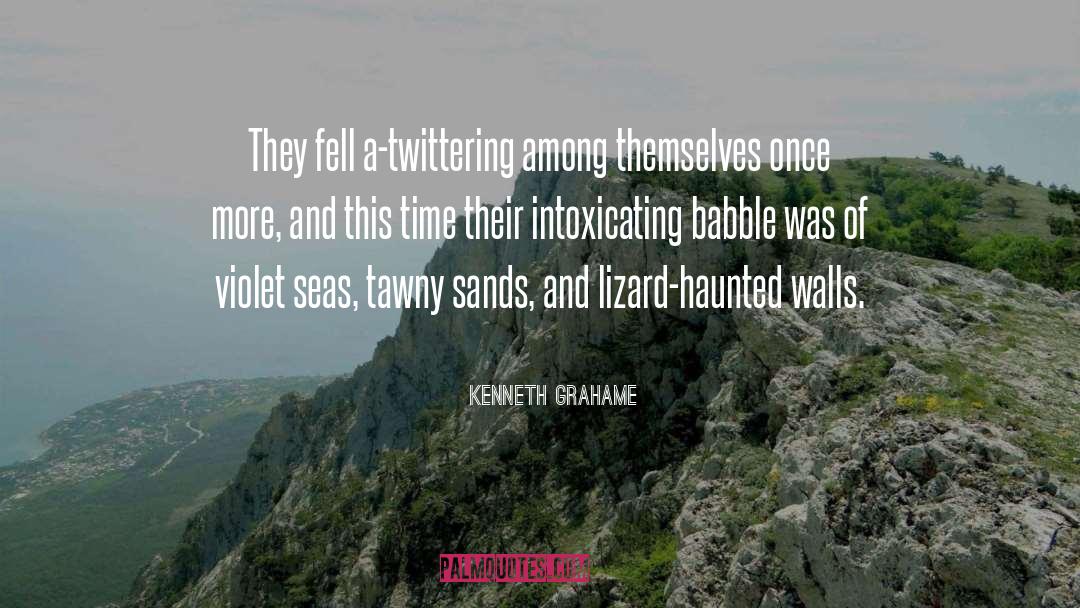 Haunted quotes by Kenneth Grahame