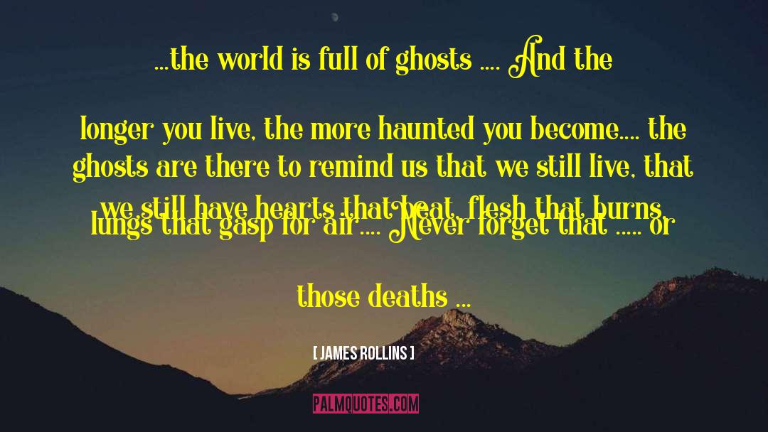 Haunted Shoe quotes by James Rollins