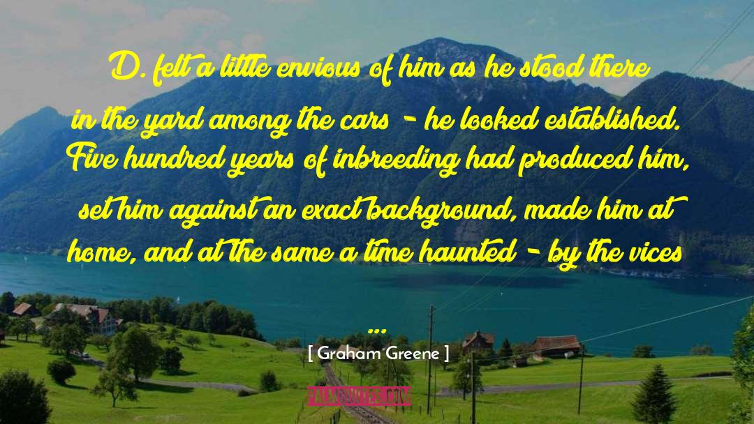 Haunted Sonnet quotes by Graham Greene