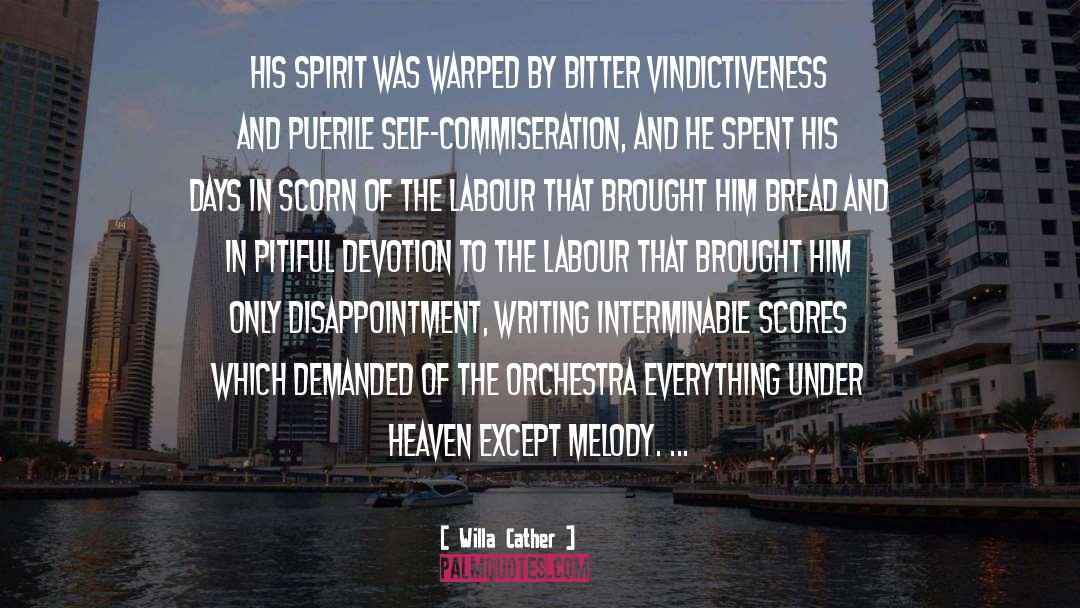 Haunting Melody Of Self quotes by Willa Cather