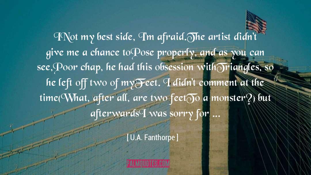 Haushalter Artist quotes by U.A. Fanthorpe