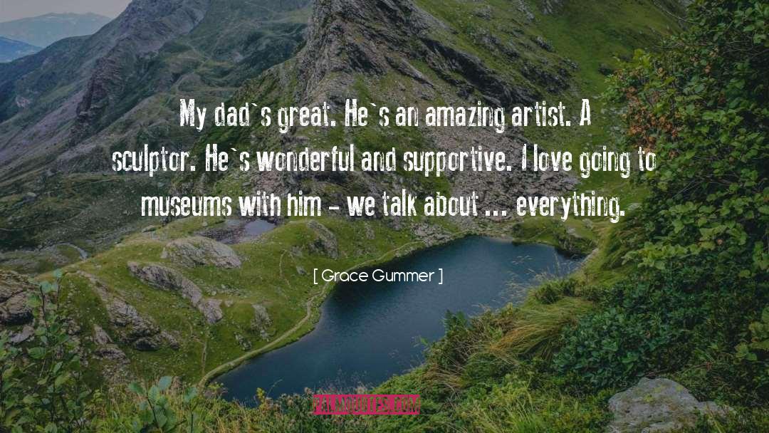 Haushalter Artist quotes by Grace Gummer