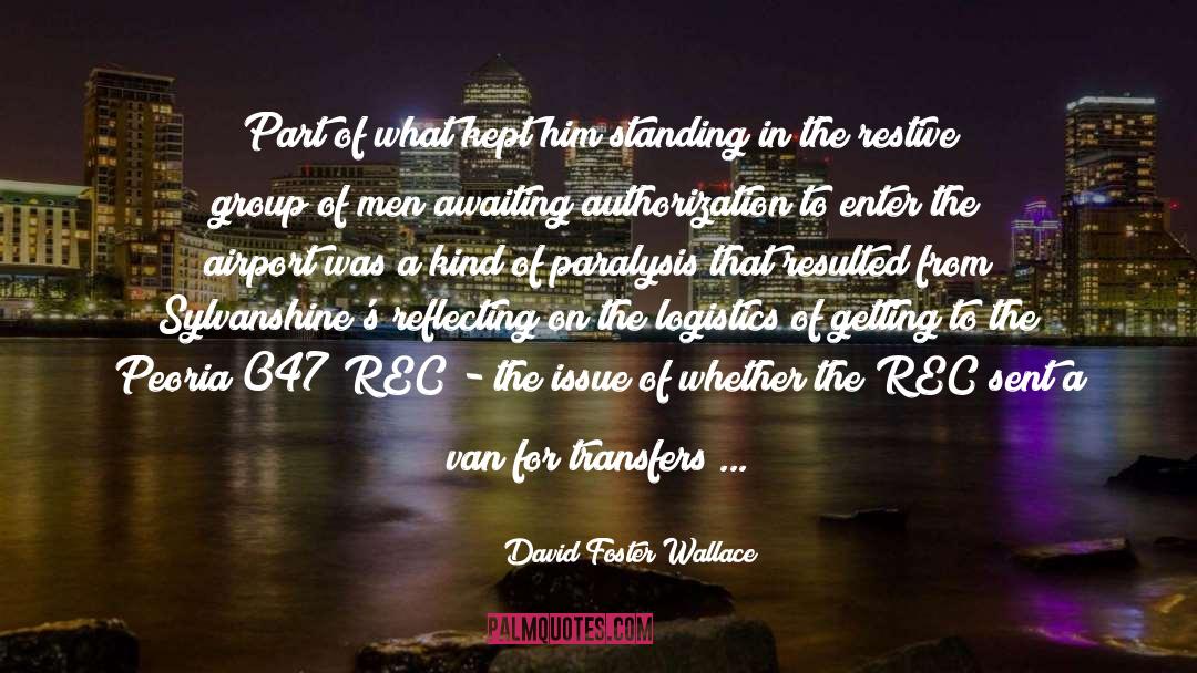 Haustein Apartments quotes by David Foster Wallace