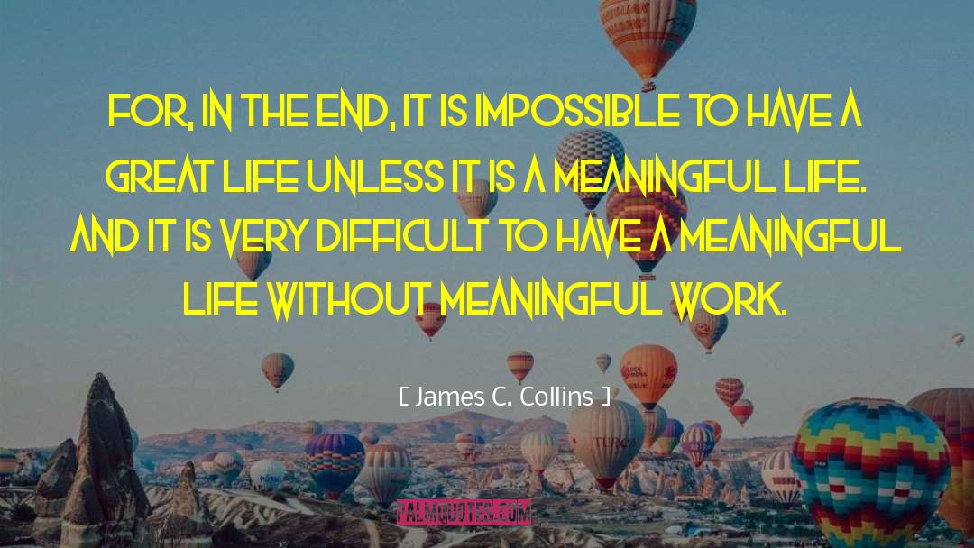 Have A Great Life quotes by James C. Collins