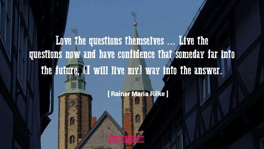 Have Confidence quotes by Rainer Maria Rilke