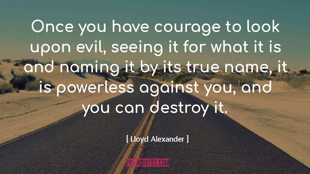 Have Courage quotes by Lloyd Alexander