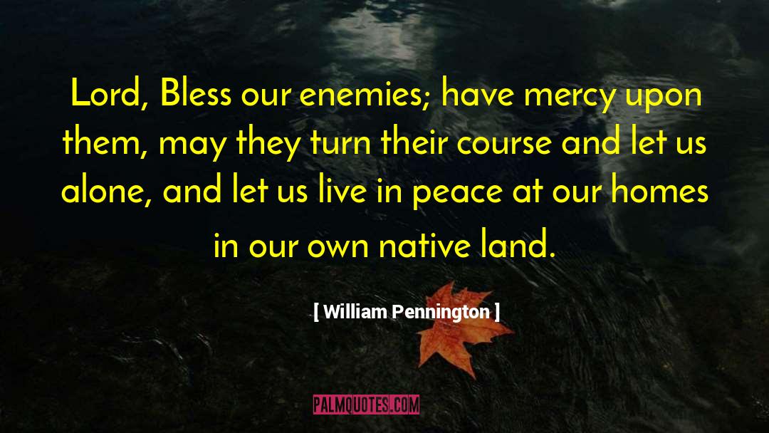 Have Mercy quotes by William Pennington