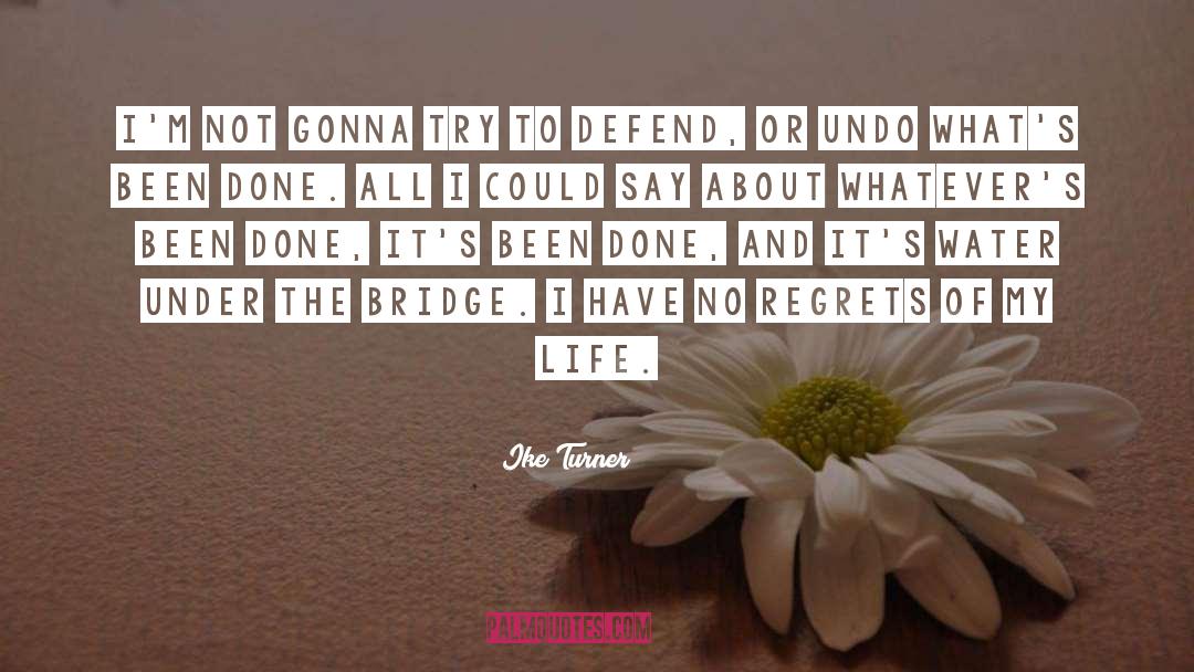 Have No Regrets quotes by Ike Turner