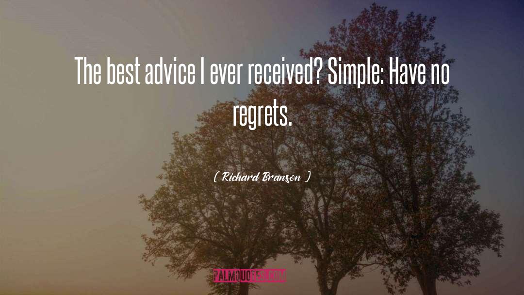 Have No Regrets quotes by Richard Branson