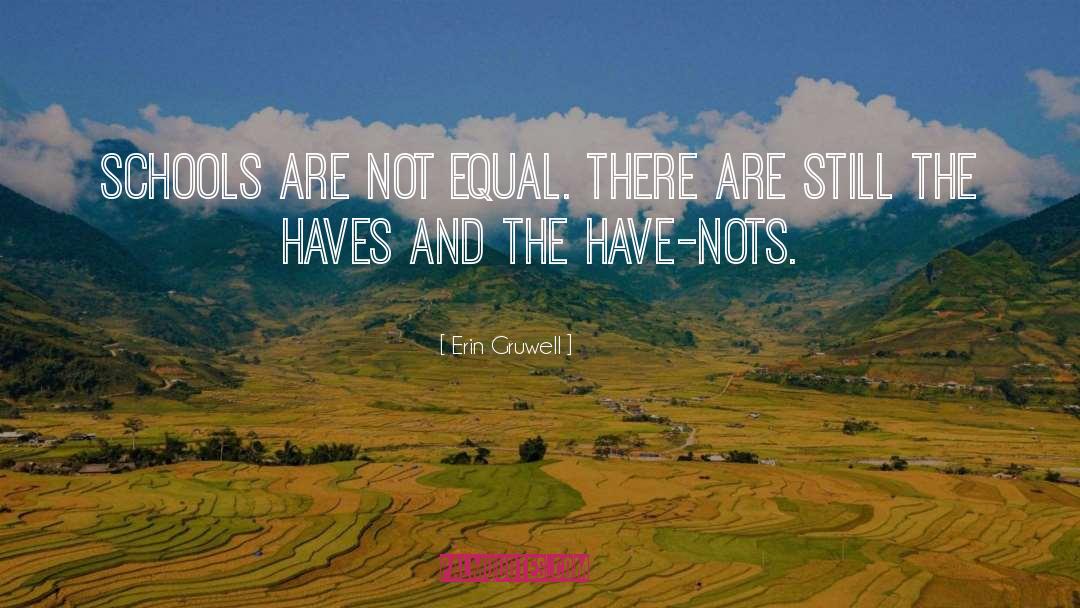 Have Nots quotes by Erin Gruwell