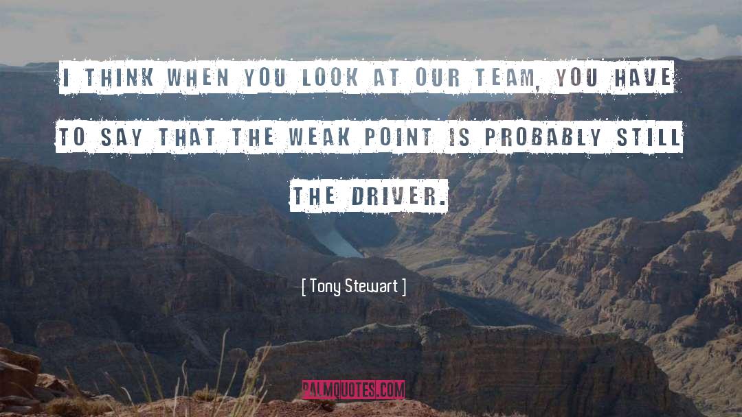 Have To Say Something quotes by Tony Stewart
