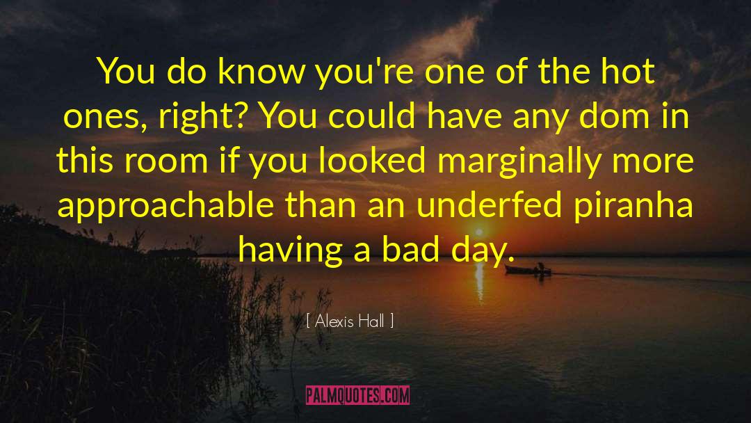 Having A Bad Day quotes by Alexis Hall