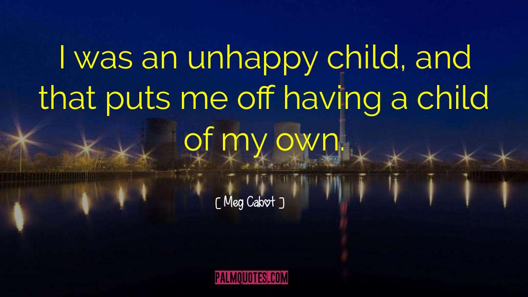Having A Child quotes by Meg Cabot