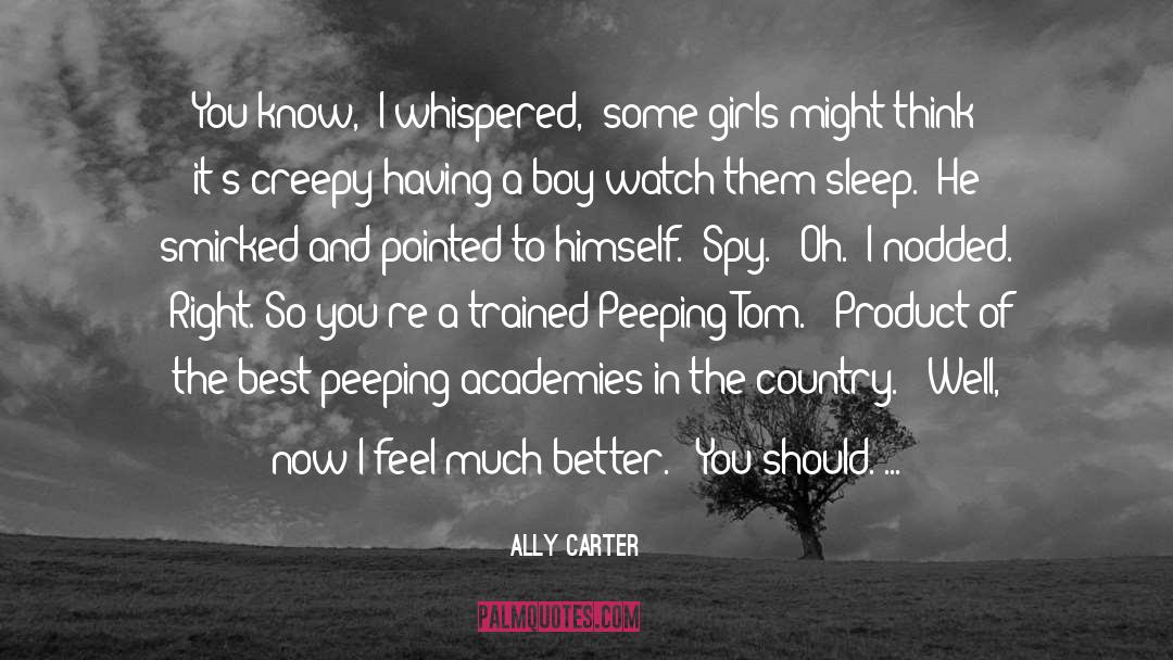 Having A Child quotes by Ally Carter