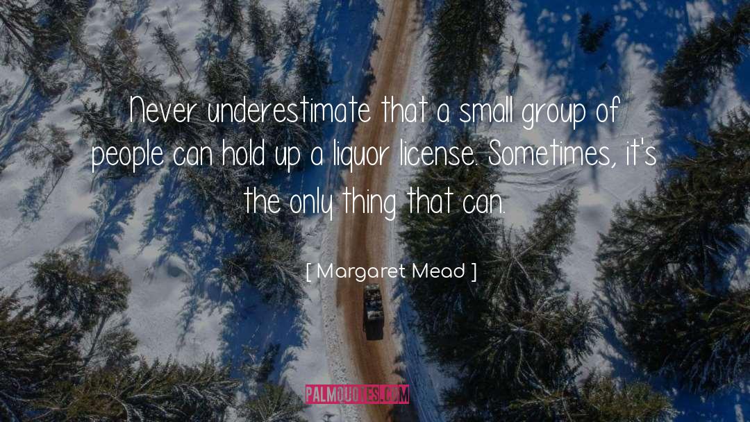 Having A Small Group Of Friends quotes by Margaret Mead