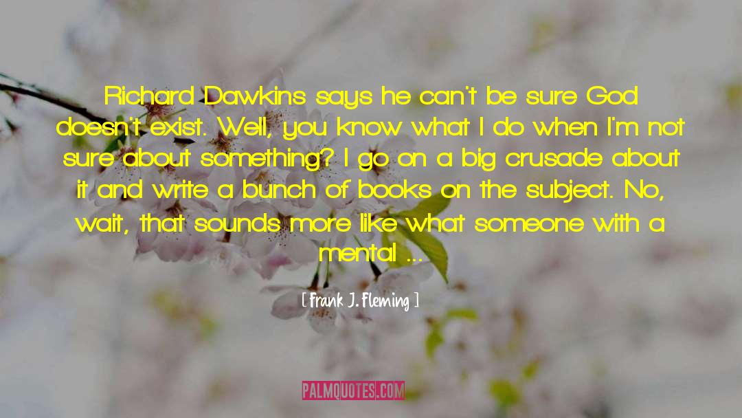 Having Faith quotes by Frank J. Fleming