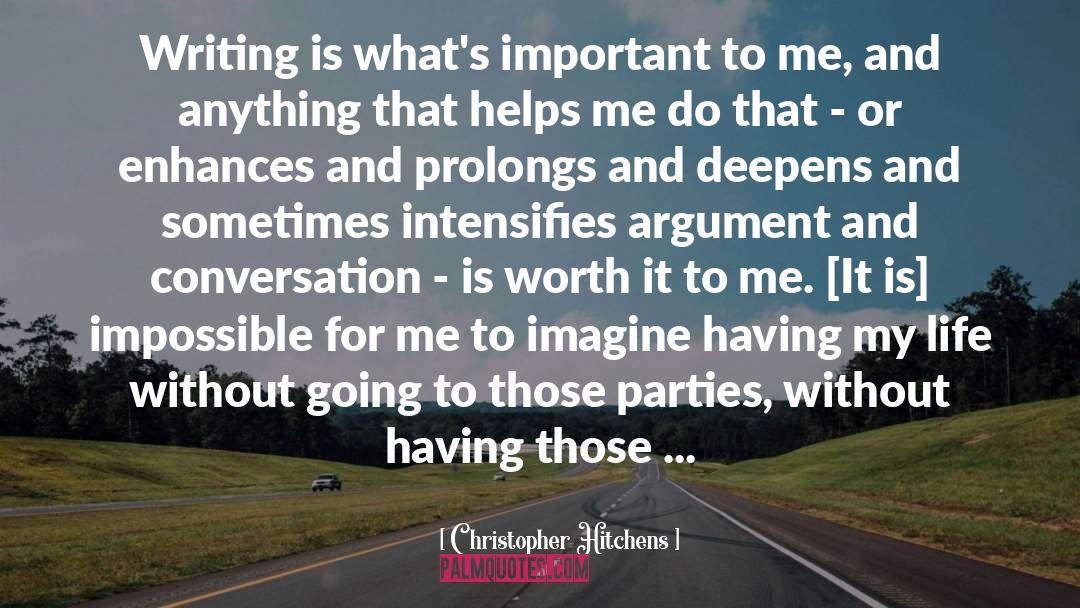 Having Second Thoughts quotes by Christopher Hitchens