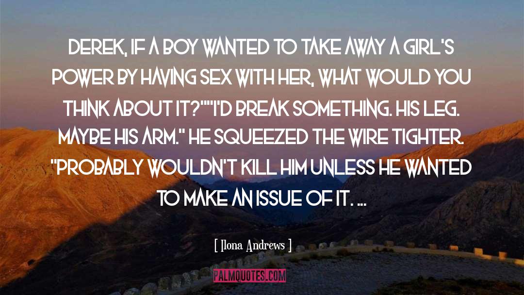 Having Sex quotes by Ilona Andrews