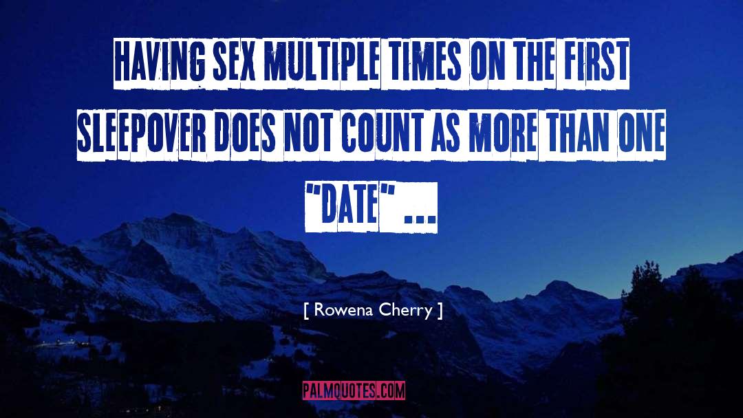 Having Sex quotes by Rowena Cherry