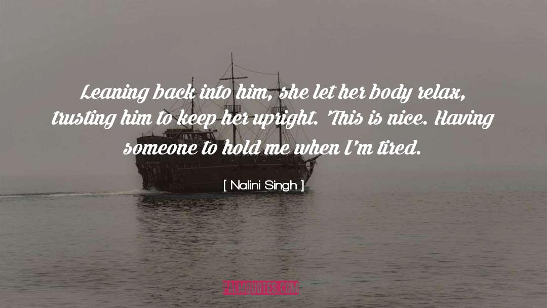 Having Someone quotes by Nalini Singh