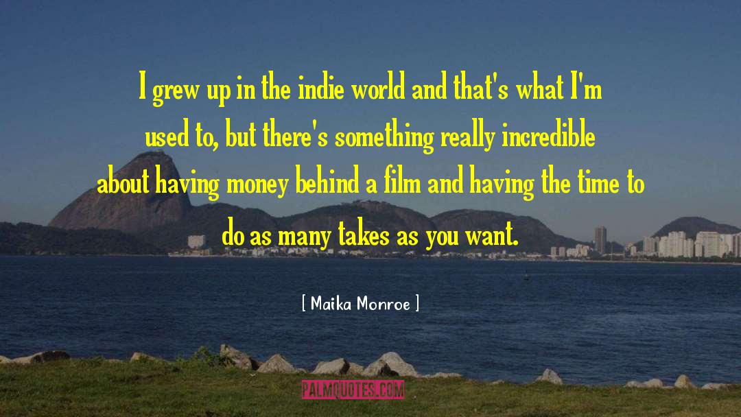 Having Something To Hide quotes by Maika Monroe