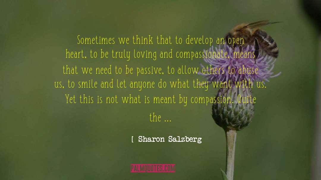 Having Strength For Others quotes by Sharon Salzberg