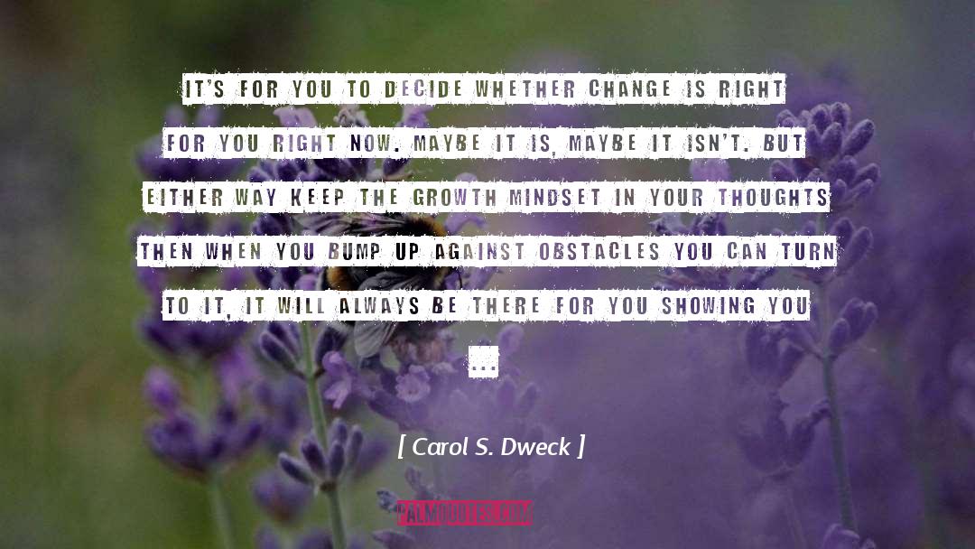 Having Your Mindset quotes by Carol S. Dweck