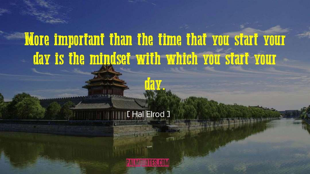 Having Your Mindset quotes by Hal Elrod
