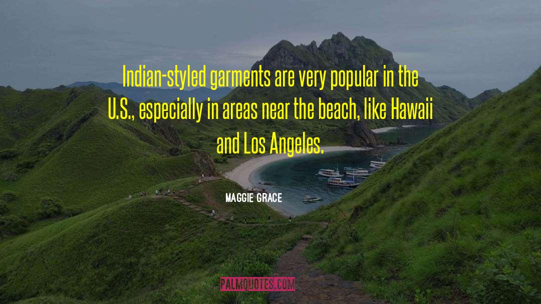 Hawaii quotes by Maggie Grace