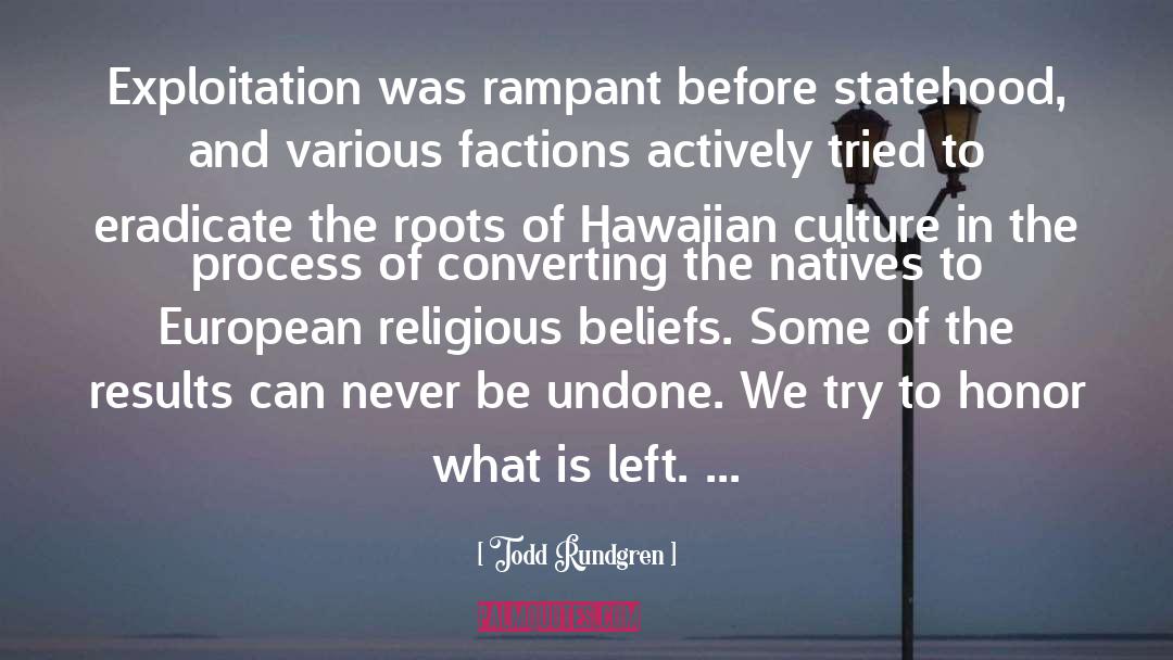 Hawaiian quotes by Todd Rundgren