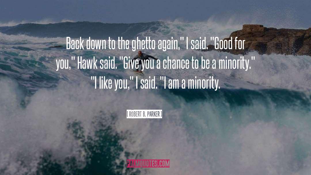 Hawk quotes by Robert B. Parker