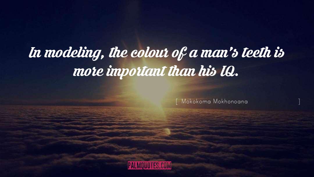 Hawking Iq Quote quotes by Mokokoma Mokhonoana