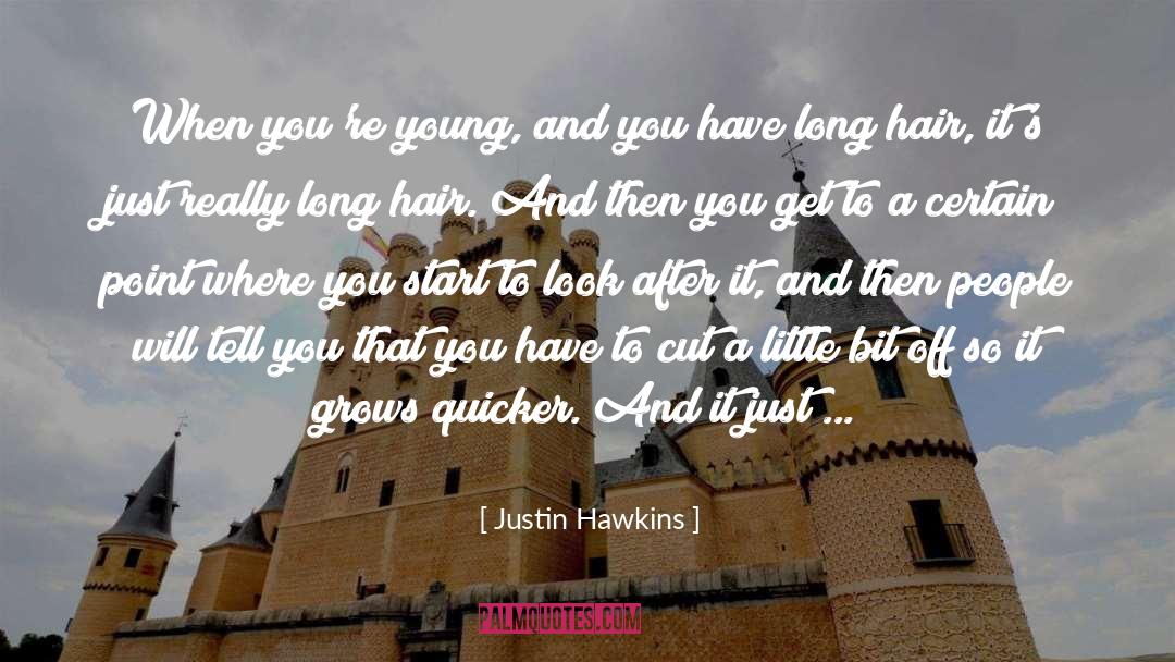 Hawkins quotes by Justin Hawkins