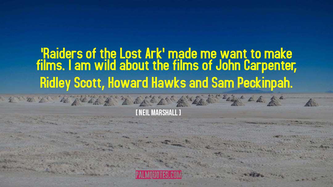 Hawks quotes by Neil Marshall