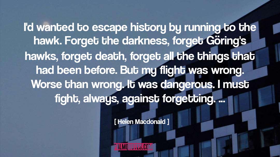 Hawks quotes by Helen Macdonald