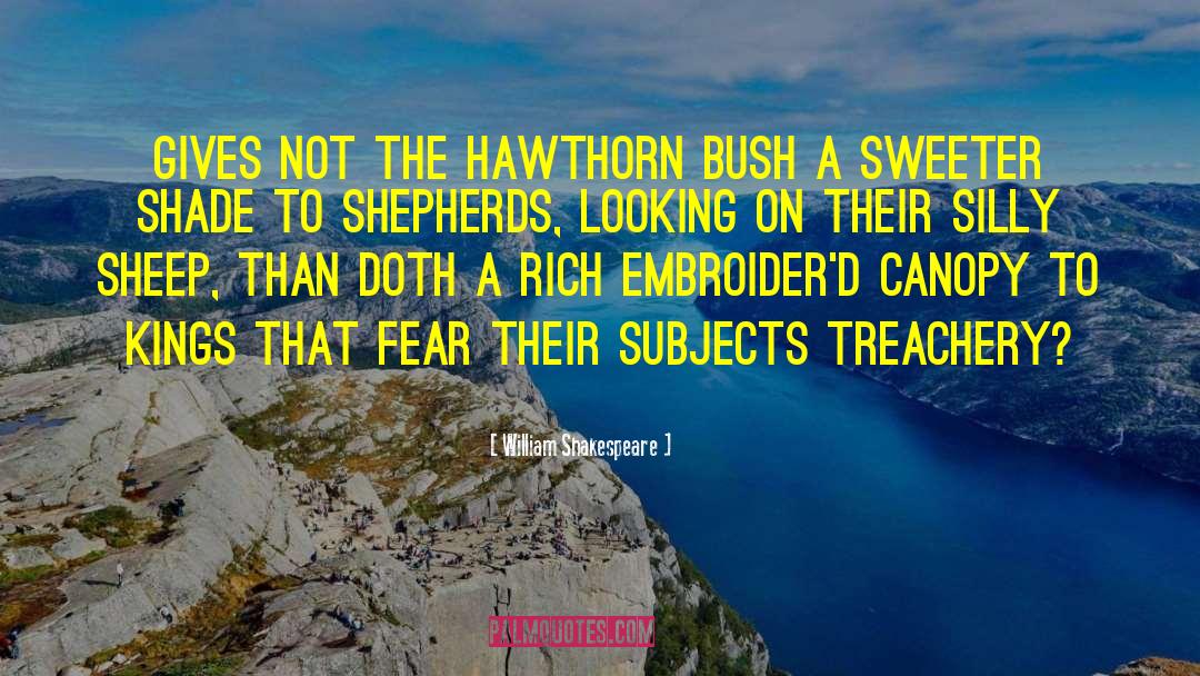 Hawthorn quotes by William Shakespeare