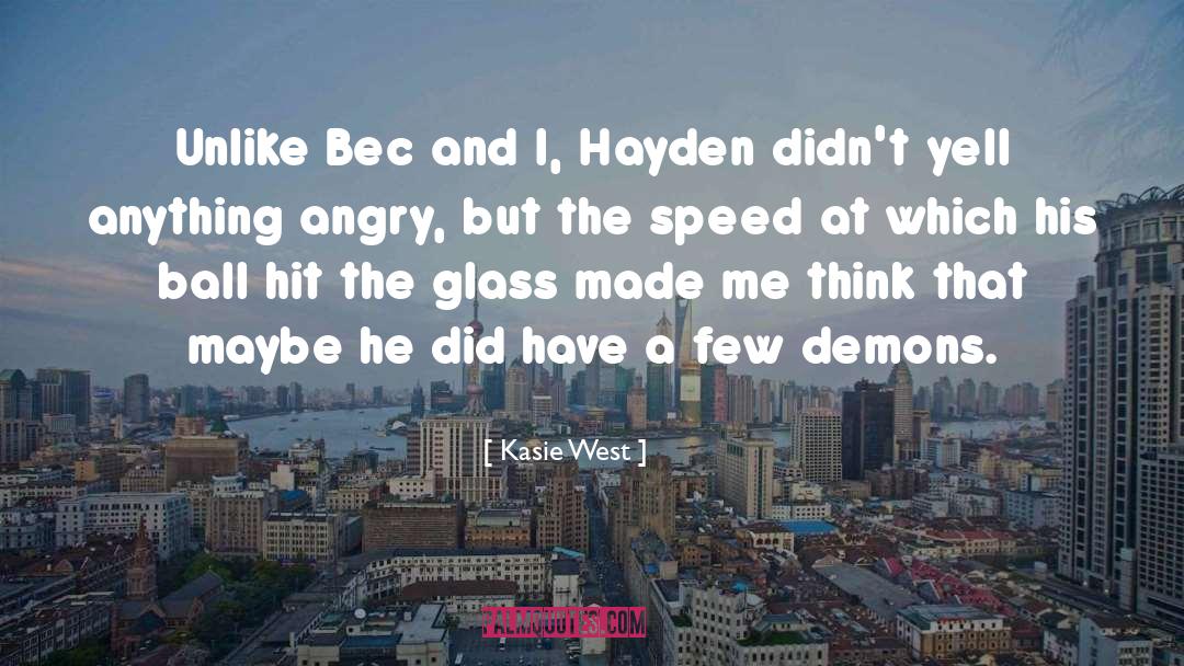 Hayden quotes by Kasie West