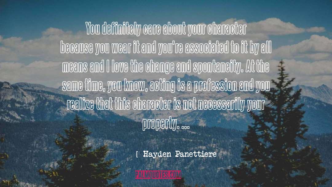 Hayden quotes by Hayden Panettiere