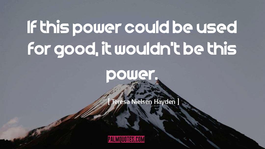 Hayden quotes by Teresa Nielsen Hayden