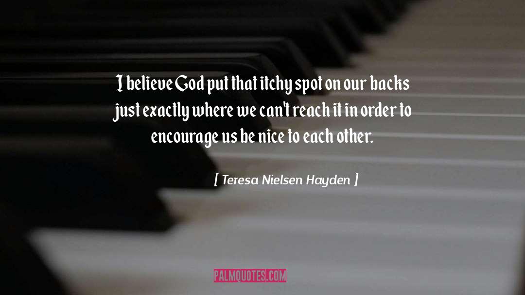 Hayden Wand quotes by Teresa Nielsen Hayden