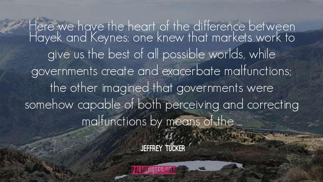 Hayek quotes by Jeffrey Tucker