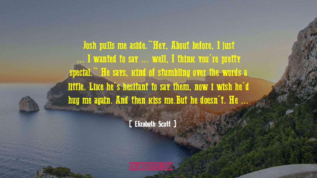 Hayley And Finn quotes by Elizabeth Scott