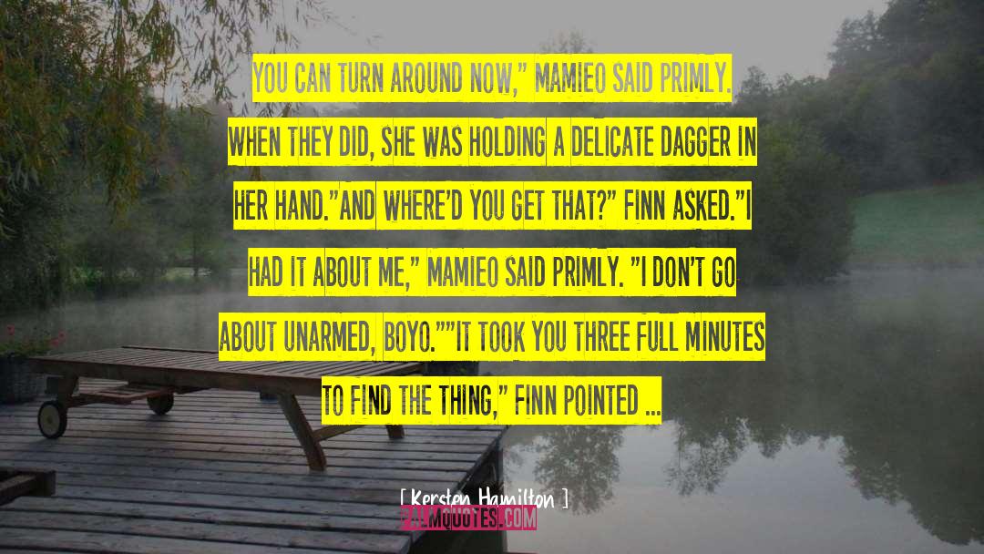 Hayley And Finn quotes by Kersten Hamilton