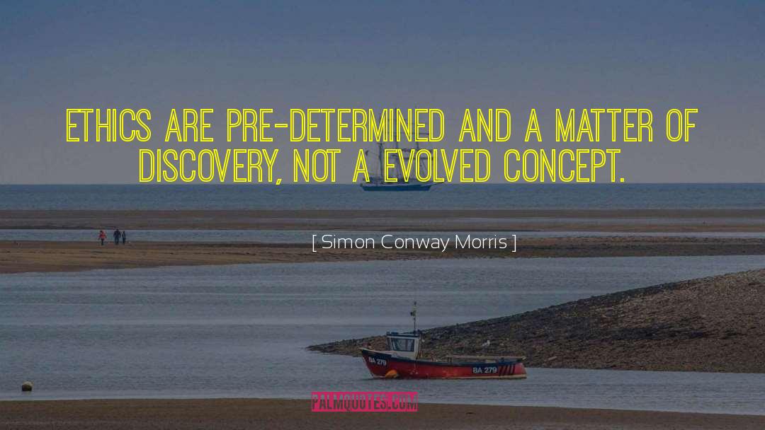 Hayley Morris quotes by Simon Conway Morris