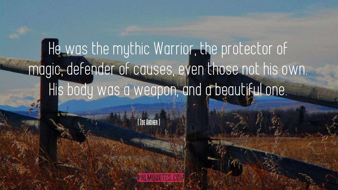 Haythem Warrior quotes by Zoe Archer