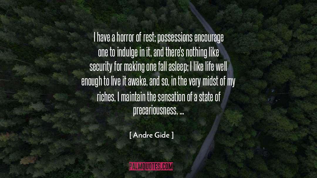 Hazardous quotes by Andre Gide